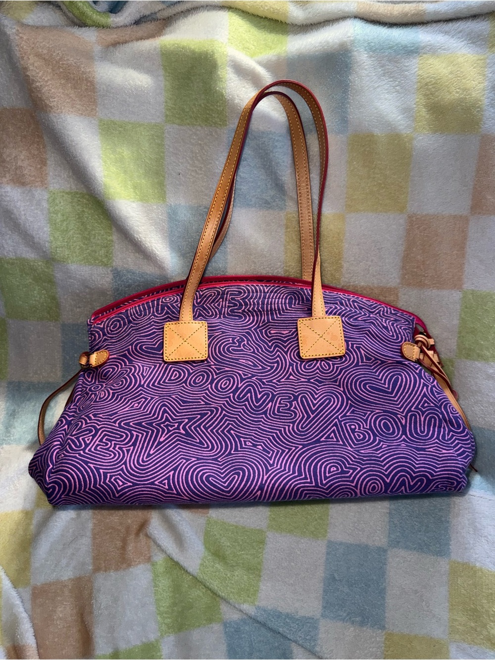 Dooney and Bourke Canvas Shoulder Bag